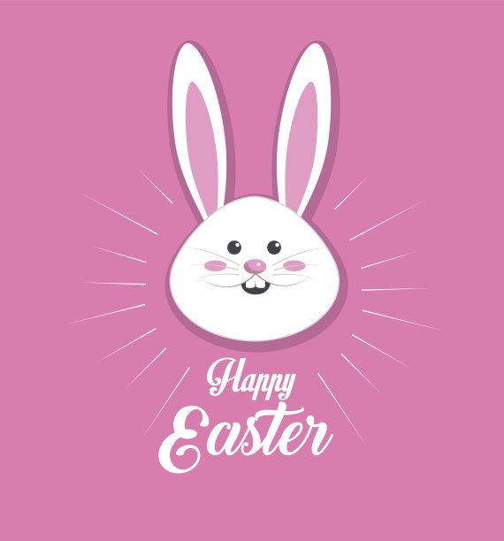 复活节兔子蛋日图标快乐图片下载