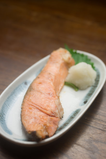 日本料理烧味假名(Sio-Zyake，盐鲑鱼)图片下载