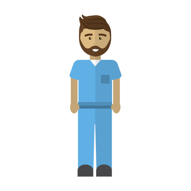 医生矢量图素材ID：140674486