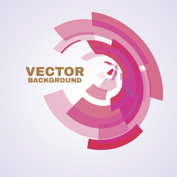 抽象科技圆环矢量素材图片下载