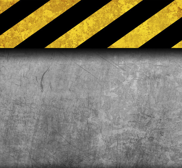 带有警告条纹的乡村金属背景图片下载