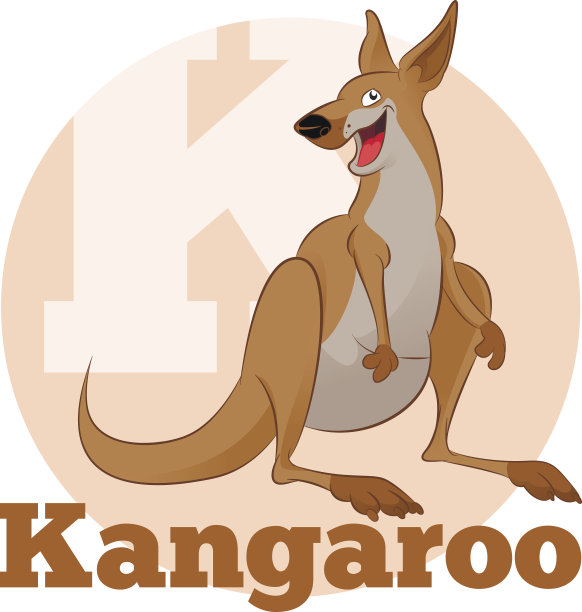 ABC卡通Kangoroo图片下载