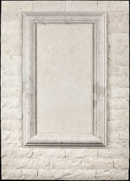 装饰石材框架和石墙图片下载