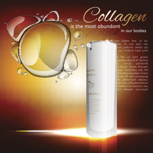 胶原蛋白处理模板图片下载