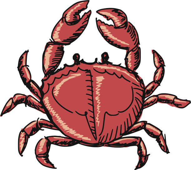 蟹素材图片