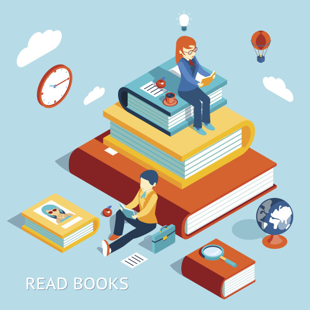 读书的概念图片下载