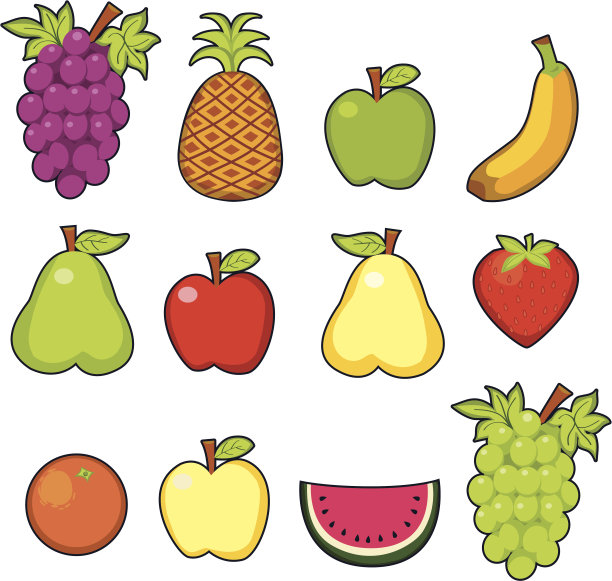 甜美多汁的水果图片下载