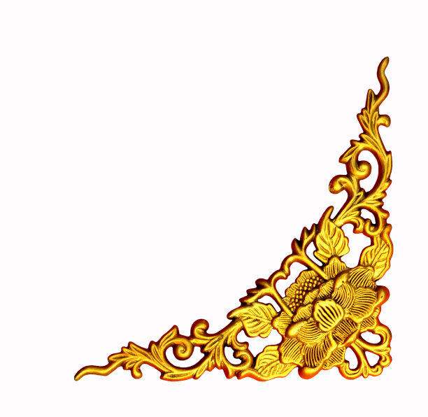 花卉图案雕刻图片下载