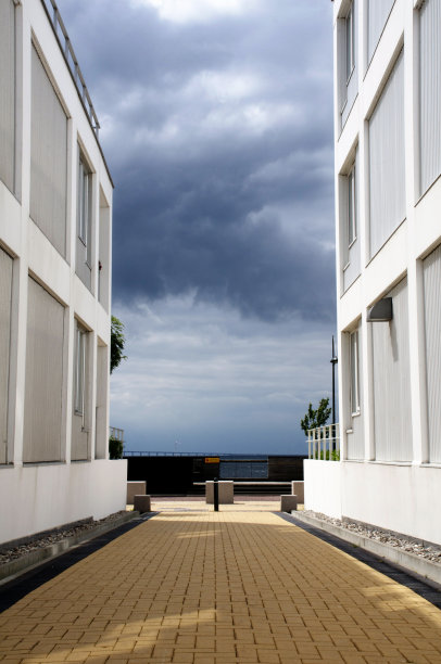 房子之间的走道图片下载