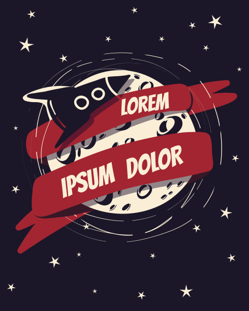 月球火箭卡图片下载