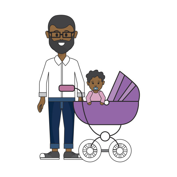 戴眼镜的男人和他的宝贝偶像图片下载