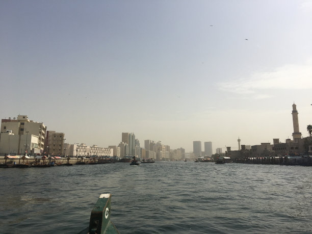 迪拜河景观图片下载