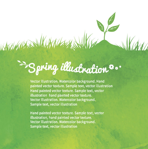 背景与生长芽。图片下载