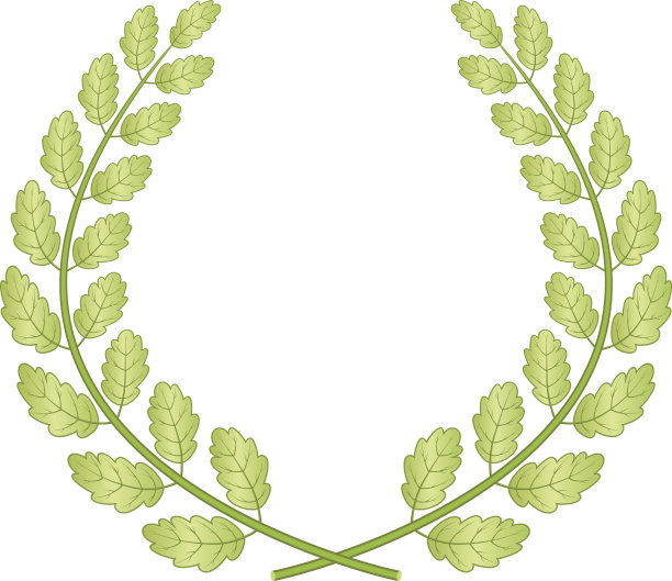 橡树花环图片下载