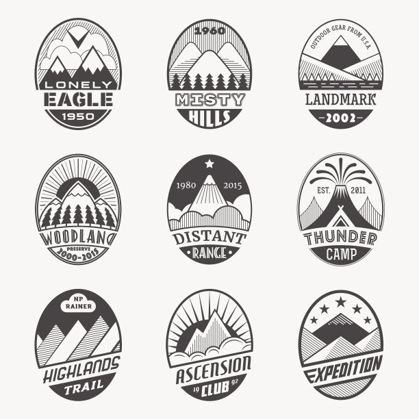 山徽章set2i图片下载