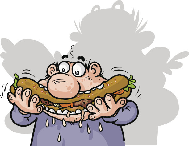 汉堡包伙计。图片下载