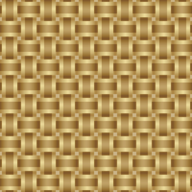 无缝图案编织棕色丝带图片下载