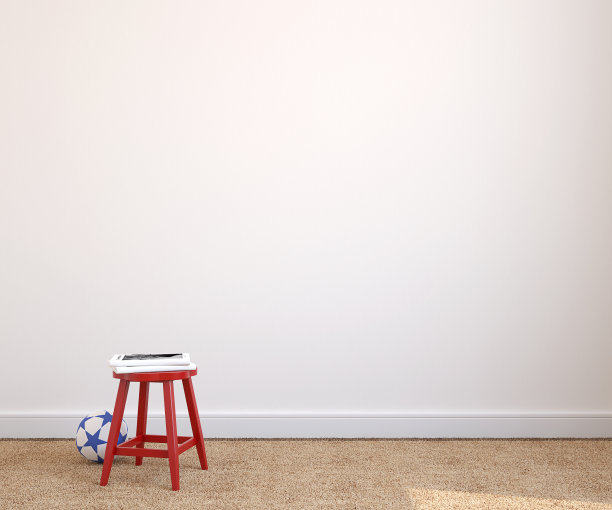 室内的游戏室。素材图片