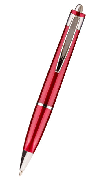 钢笔孤立在白色背景上图片下载