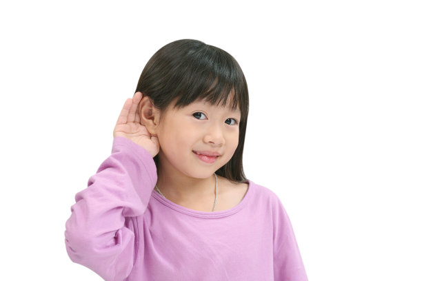 小女孩听图片下载