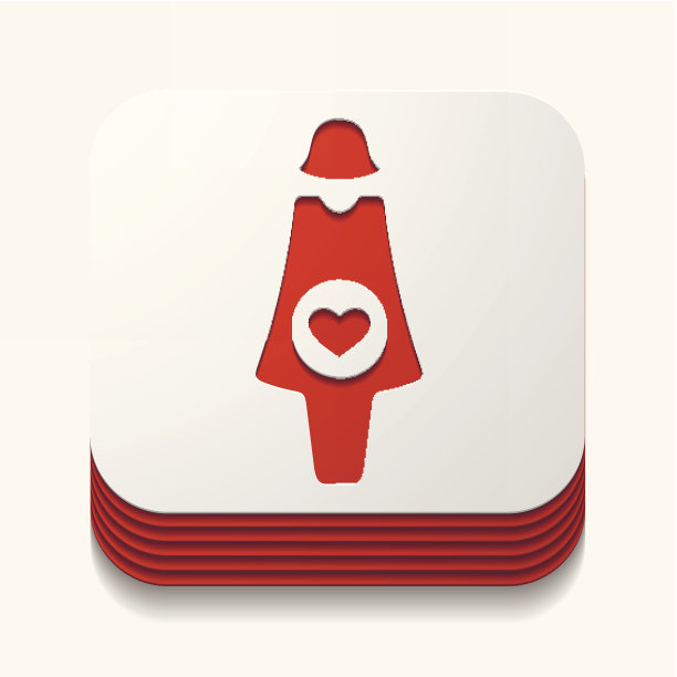 方形按钮:怀孕图片下载