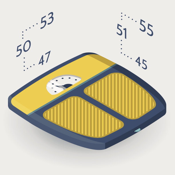 地面比例尺的矢量等距平面插图图片下载