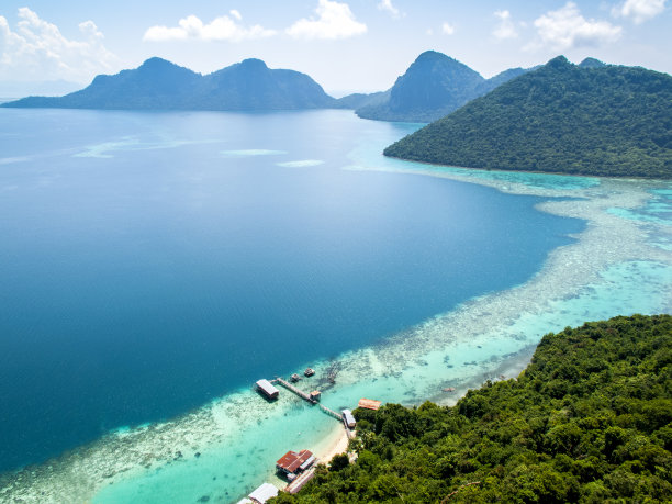 蒲海都浪山素材图片