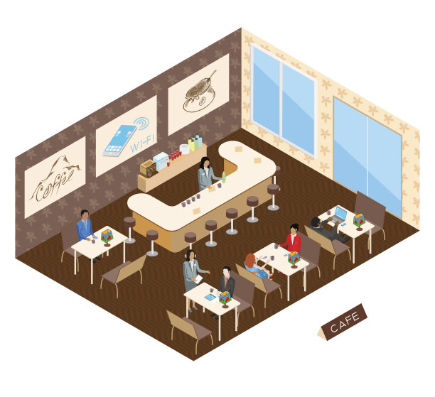 咖啡咖啡馆图片下载