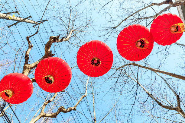 春节彩灯图片素材ID：140843086