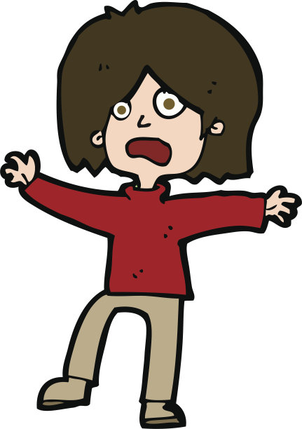 卡通不幸福的人图片下载