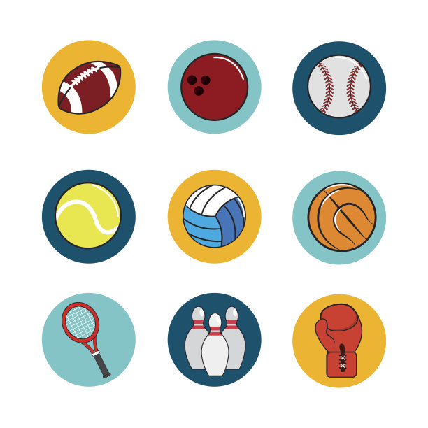 运动游戏背景图标图片下载