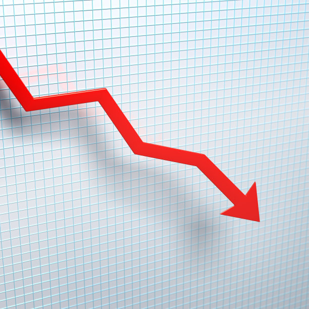 销售额在下降图片下载