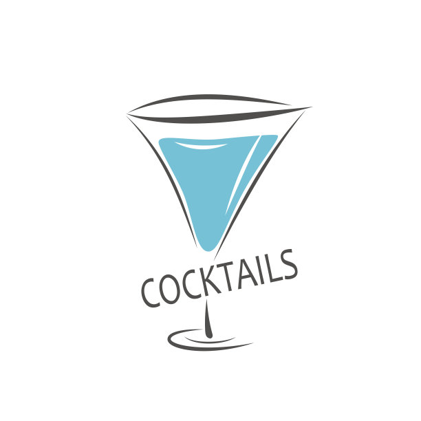 酒精的鸡尾酒向量图片下载