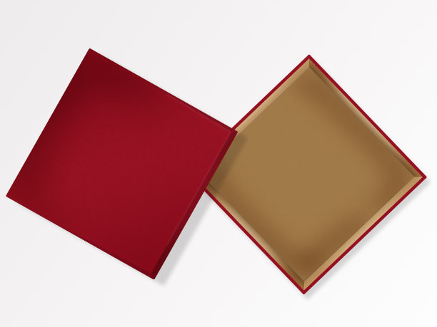 纸板箱白底隔离。模型。图片下载