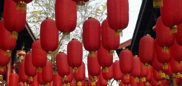 春节彩灯图片素材ID：140890960