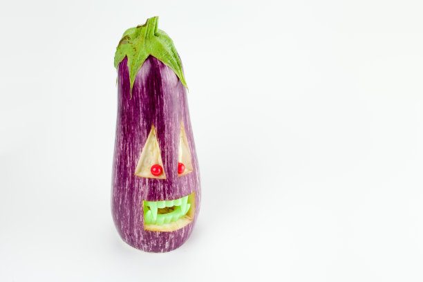 吸血鬼茄子-万圣节系列图片下载