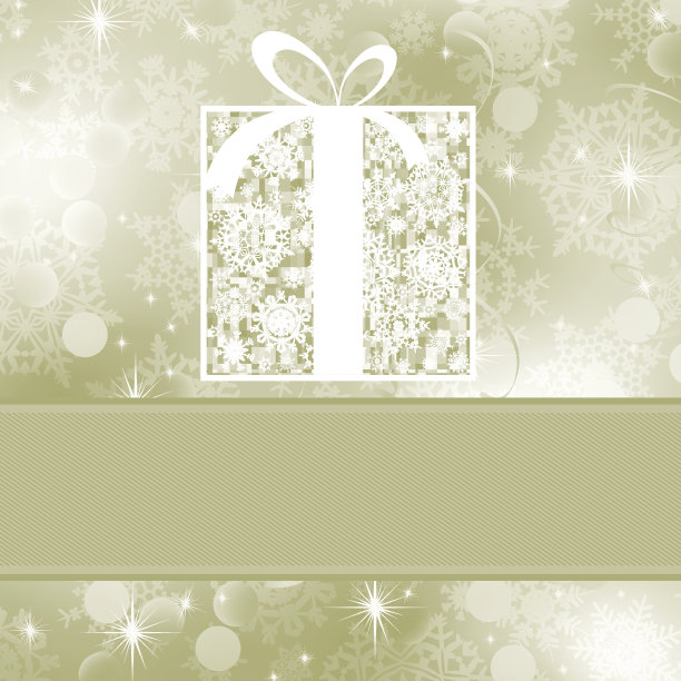 圣诞贺卡模板。EPS 8图片下载