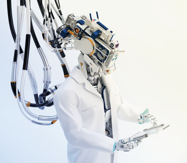 未来的机器人治疗素材图片