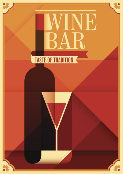 复古的酒吧海报。图片下载