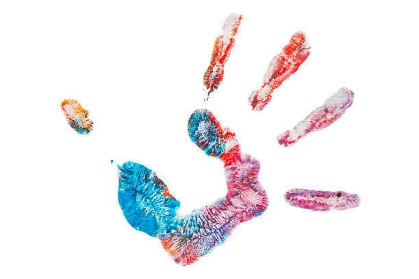 彩色手绘孤立图片下载