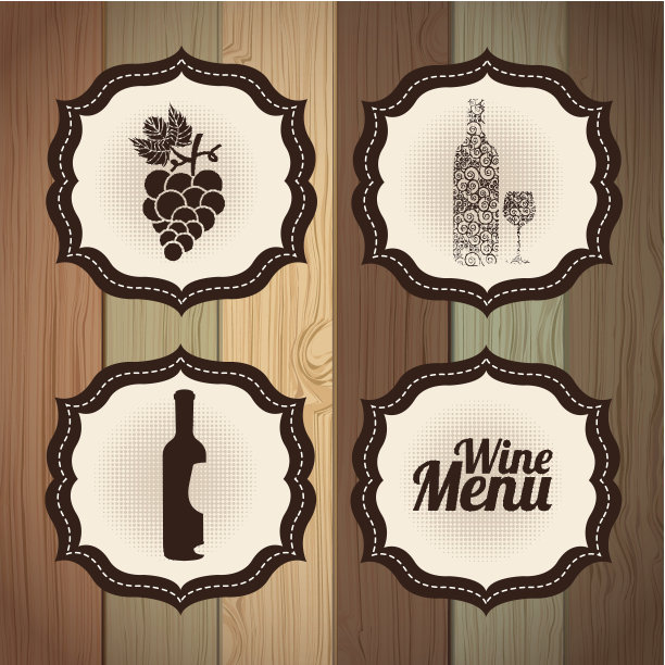 葡萄酒帧图片下载