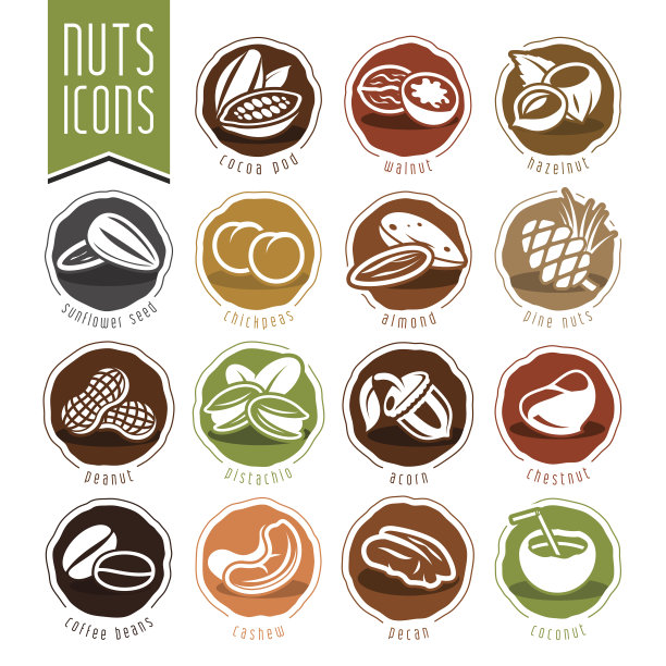 坚果图标设置图片下载