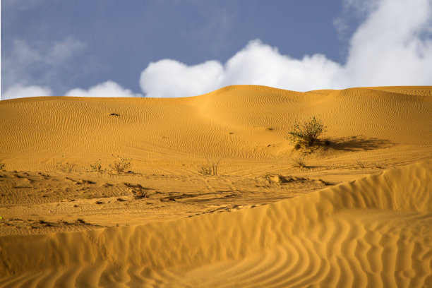 色彩斑斓的沙漠图案与天空图片下载