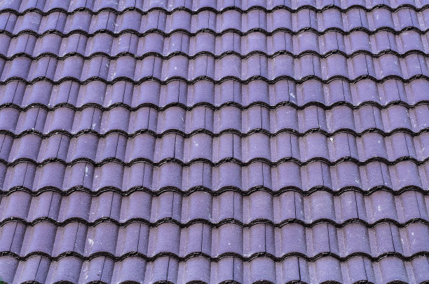 瓦片屋顶背景图片下载