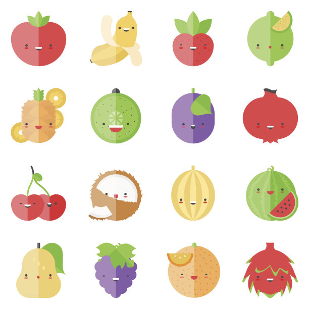 水果矢量图素材ID：140954866