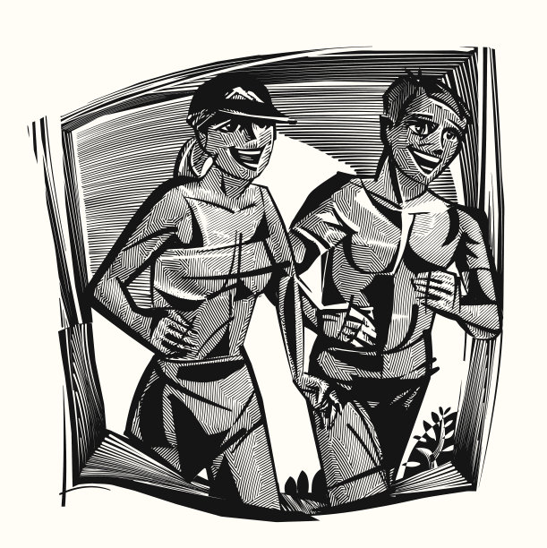 一些慢跑。图片下载