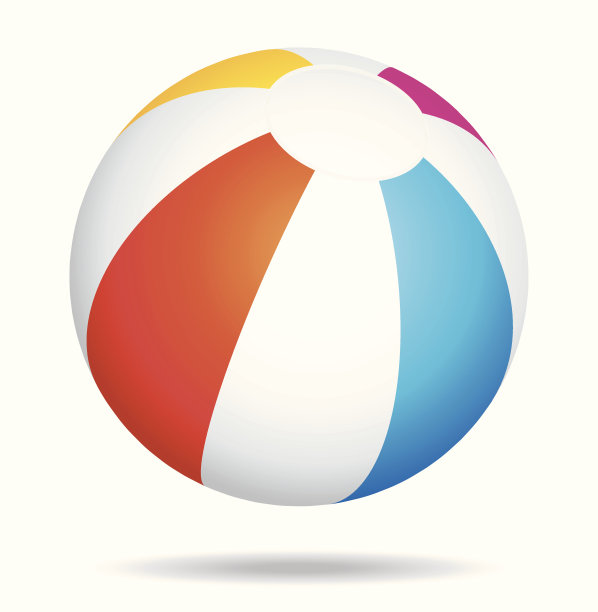 沙滩球图片下载