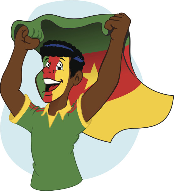 喀麦隆支持者振动图片下载