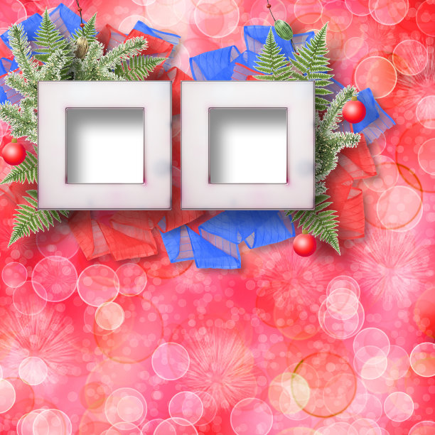 抽象的星星背景与木框架和一束小树枝图片下载