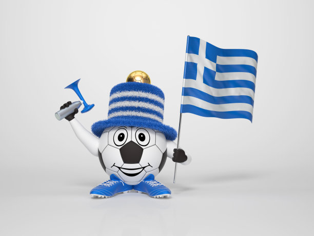 足球迷支持希腊图片下载